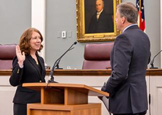Governor Sununu swears in Melissa Beth Countway as New Hampshire Supreme Court Justice.